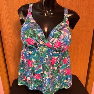 Swimsuits For All Tropical Tankini